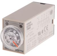 h3yn-4-ac24 Omron H3YN Series DIN Rail, Panel Mount Timer Relay, 24V ac, 4-Contact, 0.1 s → 10min