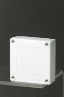 pc-9535-lg-enclosure Fibox Grey Polycarbonate Enclosure, IP66, IP67, IK08, Grey Lid, 100 x 100 x 35mm