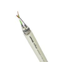 0034252 Lapp UNITRONIC CY PiDY Control Cable, 8 Cores 0.25 mm² 24 AWG, 100 m, Screened Stranded, Grey Polyvinyl Chloride Sheath