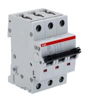 2cds253001r0205-s203-b20 ABB System Pro M Compact S200 MCB, 3P, 20A Curve B, 400V AC, 10 kA Breaking Capacity