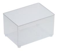 105590 Raaco Transparent PP Compartment Box, 47mm x 55mm x 79mm