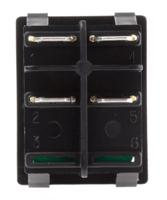 sx8211881e110000 Molveno Illuminated DPST, On-Off Rocker Switch Panel Mount