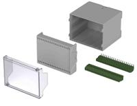 65010010hmt1-cn-100-ak Bopla DIN Rail Enclosure Enclosure Type CombiNorm-Classic Series , 109.5 x 75 x 100mm, ABS DIN Rail Enclosure