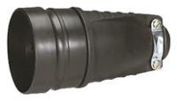 0-550-71 Legrand Europe Mains Connector, 20A Black, Cable Mount Rubber, 380 V