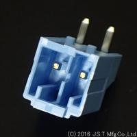 s02b-psile-a1-lfsn JST PSI Series Right Angle Through Hole PCB Header, 2 Contact(s), 4 mm Pitch, 1 Row, Shrouded