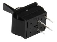 c1750hoaai Arcolectric (Bulgin) Ltd Toggle Switch, Panel Mount, On-Off, DPST, Tab Terminal