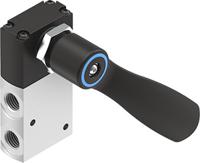 vhef-hst-b32-g14 Festo Lever 3/2 Pneumatic Manual Control Valve VHEF Series, G 1/4, 1/4in, 4165862