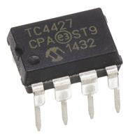 tc4427cpa Microchip MOSFET Gate Driver 2, 1.5 A 8-Pin 22 V, PDIP