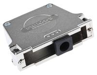 fmk4g-1727040102 FCT from Molex FMK Series Die Cast Zinc D Sub Backshell, 37 Way, Strain Relief