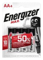7638900437645 Energizer MAX Zinc Manganese Dioxide AA Batteries 1.5V