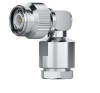 j01010a0071 Telegartner Plug Cable Mount TNC Connector, Solder Termination, Angle Body