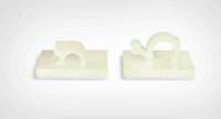 151-13021-ra13-pa66-na HellermannTyton Natural Nylon Cable clip, 13mm Max. Bundle