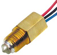232180 Gems Sensors ELS-950M Series Electro Optic Level Switch, NC Output, Vertical/Horizontal, Brass Body