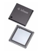 tle9877qxa40xuma2 Infineon TLE9877QXA40XUMA2, 32 bit ARM Cortex M3, TLE9877 Microcontroller, 40 MHz, 64kB FLASH, 48-Pin VQFN