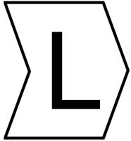 901-10374 HellermannTyton Helagrip Slide On Cable Marker, Black on White, Pre-printed "L", 1 → 3mm Cable,