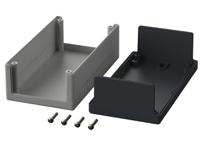 05440200 Bopla Element Series Grey Polystyrene Enclosure, IP30, Grey Lid, 150 x 80 x 55mm