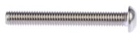 304-4772 RS PRO Stainless Steel Hex Socket Button Screw, ISO 7380, M8 x 60mm