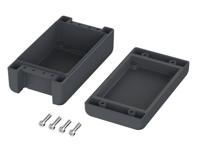 00163124 Bopla Bocube Alu Series Graphite Grey Aluminium General Purpose Enclosure, IP66, IP68, IP69, IK09, Graphite Grey Lid,