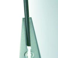8133-180-jc Gedore Long Nose Pliers, 180 mm Overall, Straight Tip