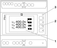 1127058 Phoenix Contact EEM-MA371-24DC LCD Digital Panel Multi-Function Meter for AC Sine, Current, Power