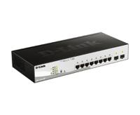 dgs-1210-10p D-Link 10-Port Gigabit Smart Managed PoE Switch, Smart 10 Port Ethernet Switch With PoE