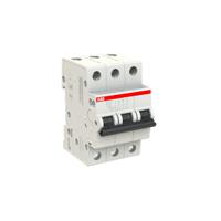 2cds213001r0165-sh203-b16 ABB Compact Home SH200 MCB, 3P, 16A Curve B, 440V AC, 6 kA Breaking Capacity