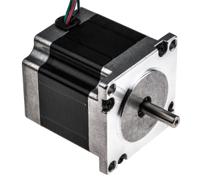 535-0502 RS PRO Hybrid, Permanent Magnet Stepper Motor, 1.26Nm Torque, 2.5 V, 0.9°, 56.4 x 56.4mm Frame, 6.35mm Shaft