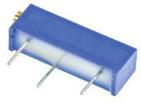 m43p500kb40 50Ω, Through Hole Trimmer Potentiometer 0.5W Side Adjust Vishay, 43P
