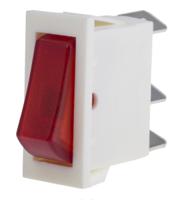 c5503aanah Arcolectric (Bulgin) Ltd Illuminated SPST, On-Off Rocker Switch Panel Mount