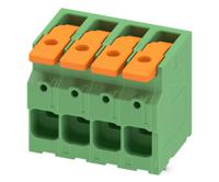1119812 Phoenix Contact PCB Terminal Block, 4-Contact, 10mm Pitch, Through Hole Mount, 1-Row