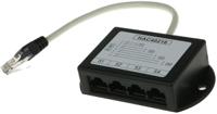 spe190689 Decelect 4-Port RJ45 Splitter, UTP