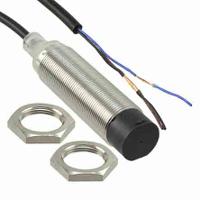e2b-m18ln16-wp-b1-2m Omron Inductive Threaded Barrel Proximity Sensor, M18, 16 mm Detection, PNP NO, 10 → 30 V dc