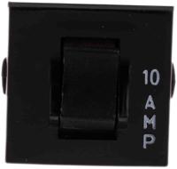 w28-xq1a-10 TE Connectivity Thermal Circuit Breaker - W28  Single Pole 32 V dc, 250V ac Voltage Rating Panel Mount, 10A Current