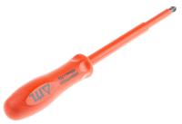 911-1146 ITL Insulated Tools Ltd Pozidriv Insulated Screwdriver, PZ3 Tip, 150 mm Blade, VDE/1000V, 253 mm Overall