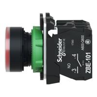 xb5aw3465 Schneider Electric Harmony XB5 Series Illuminated Push Button, Panel Mount, 22mm Cutout, SPDT