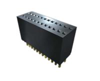 sms-125-01-g-s Samtec SMS Series Straight Through Hole Mount PCB Socket, 20-Contact, 1-Row, 1.27mm Pitch