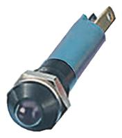 190413z7 CML Innovative Technologies Blue Panel Mount Indicator, 24V, 8mm Mounting Hole Size, Solder Tab Termination, IP67