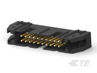 5102153-4 TE Connectivity AMP-LATCH Series Straight Through Hole PCB Header, 20 Contact(s), 2.54 mm Pitch, 2 Row, Shrouded