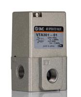 vta301-01 SMC 3/2 Pneumatic Control Valve - Spring/Pilot Rc 1/8 VTA301 Series