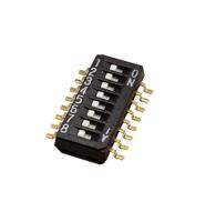 chs-08tb Nidec Components Surface Mount Slide Switch 8PST 100 mA Slide