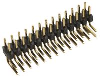 m22-2042005 HARWIN M22 Series Right Angle Through Hole Pin Header, 40 Contact(s), 2 mm Pitch, 2 Row, Unshrouded
