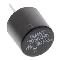00346602 Schurter PC Board Non Resettable Fuse, Radial 50mA, 250V ac