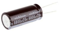 upw1e682mhd Nichicon 6800μF Aluminium Electrolytic Capacitor 25V dc, Radial, Through Hole - UPW1E682MHD