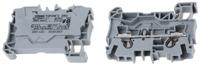 2004-1201 WAGO  TOPJOB S, 2004 Series Grey, 4mm², Single-Level, Push-In Cage Clamp Termination, ATEX, IECEx