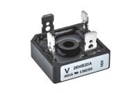 vs-26mb20a Vishay Bridge Rectifier, 25A, 200V, 4-Pin