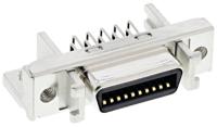 10220-5212pl 3M MDR 102 20 Way Right Angle Through Hole D-sub Connector Socket, 2.54mm Pitch