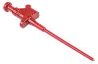930113101 Hirschmann Test & Measurement Red Grabber Clip with Pincers, 4A, 60V, 4mm Socket