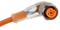 18026-prkwtled-p-4-0710-m Lumberg Automation Female 4 way M12 to Unterminated Free End Sensor Actuator Cable, 10 m