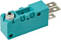 abv1210403 Panasonic Pin Plunger Micro Switch, Tab Terminal, 3 A @ 250 V ac, SP-CO, IP50