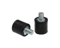 126-4926 RS PRO M4 Anti Vibration Mount, Male Buffer Foot with 5kg Compression Load